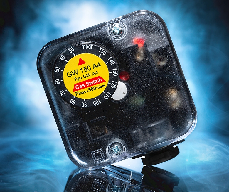 hava-gaz standart basınç şalteri